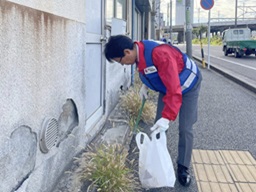 東邦ガス労働組合清掃活動02_森ともお