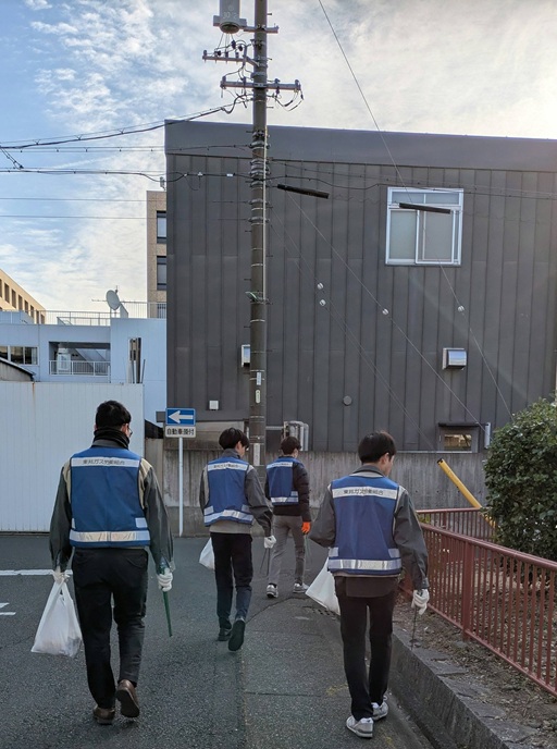 東邦ガス労働組合清掃活動03